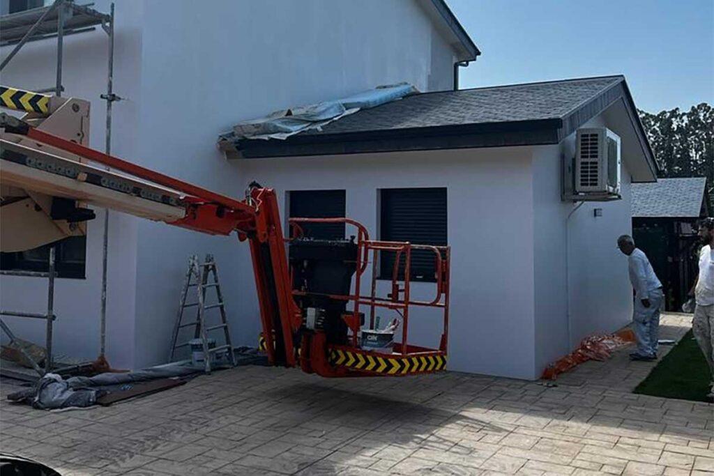 Pintura interior y exterior de vivienda